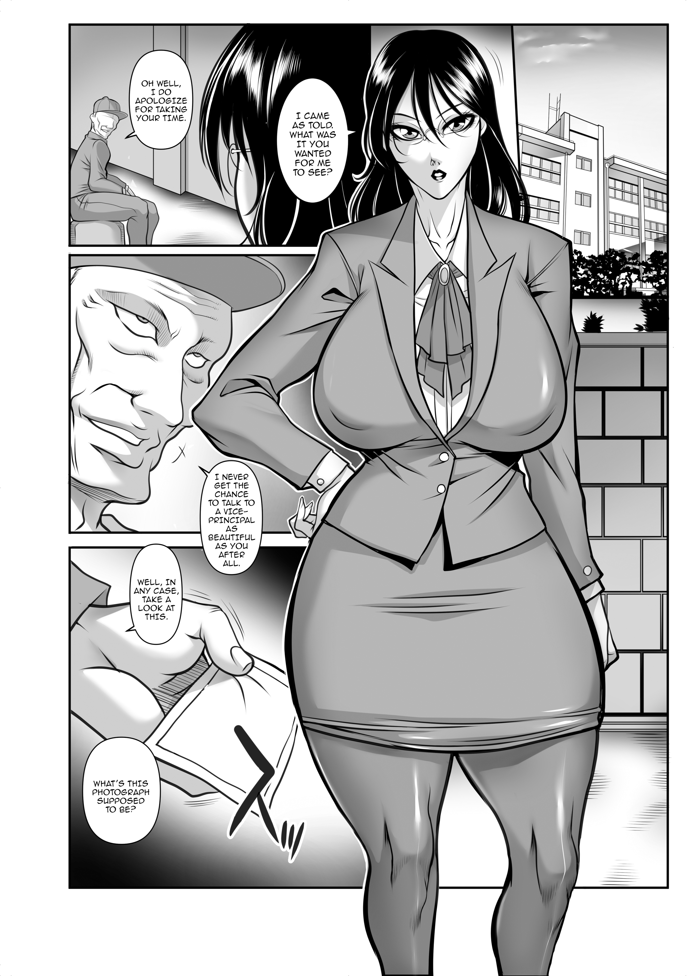 Hentai Manga Comic-Mature Muscle Mommy-Read-20
